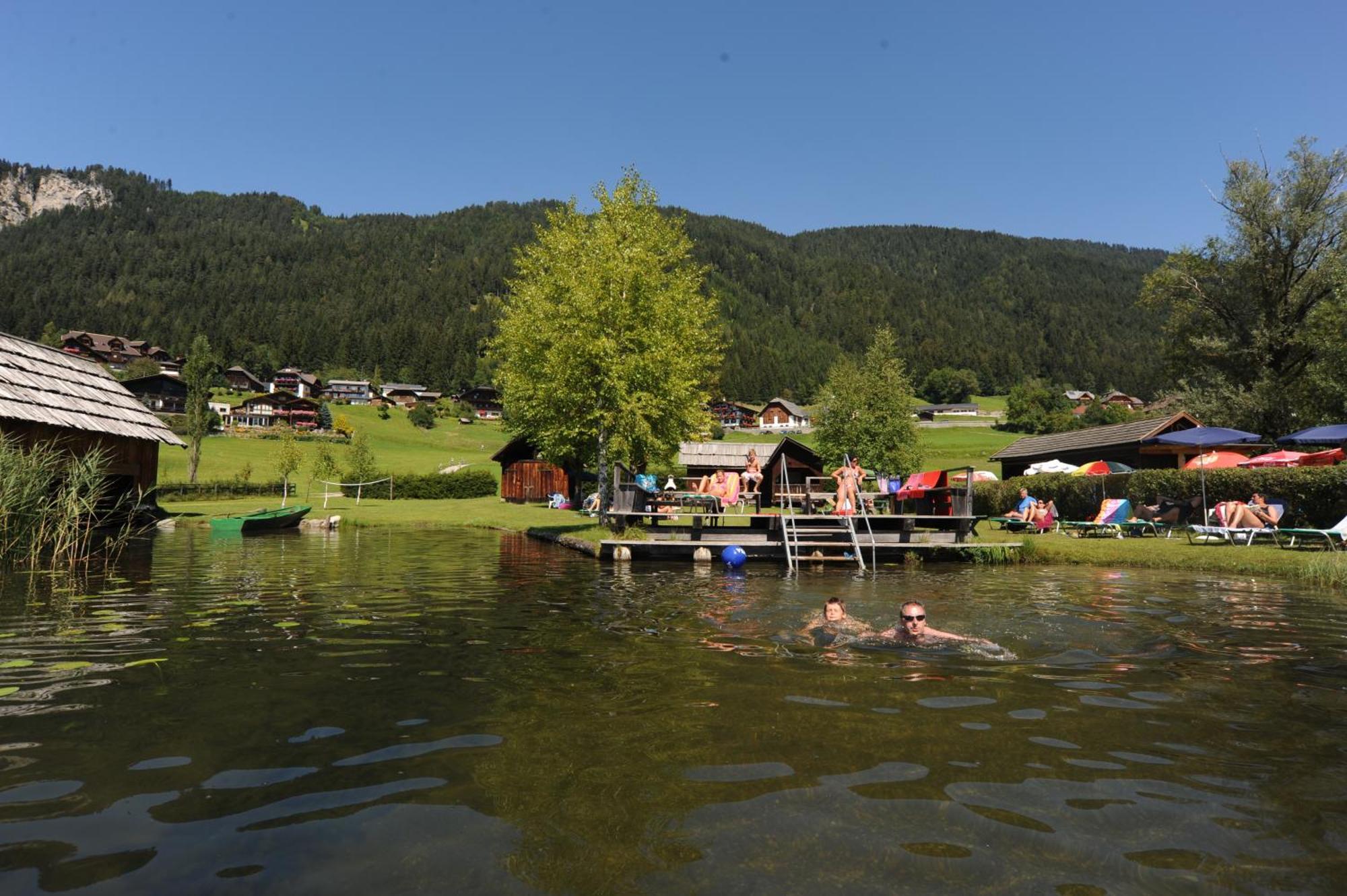 Haus Stampfer Hotel Weissensee Eksteriør billede